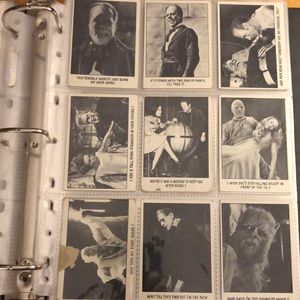 You Die Laughing trading Cards 20 (not full set)